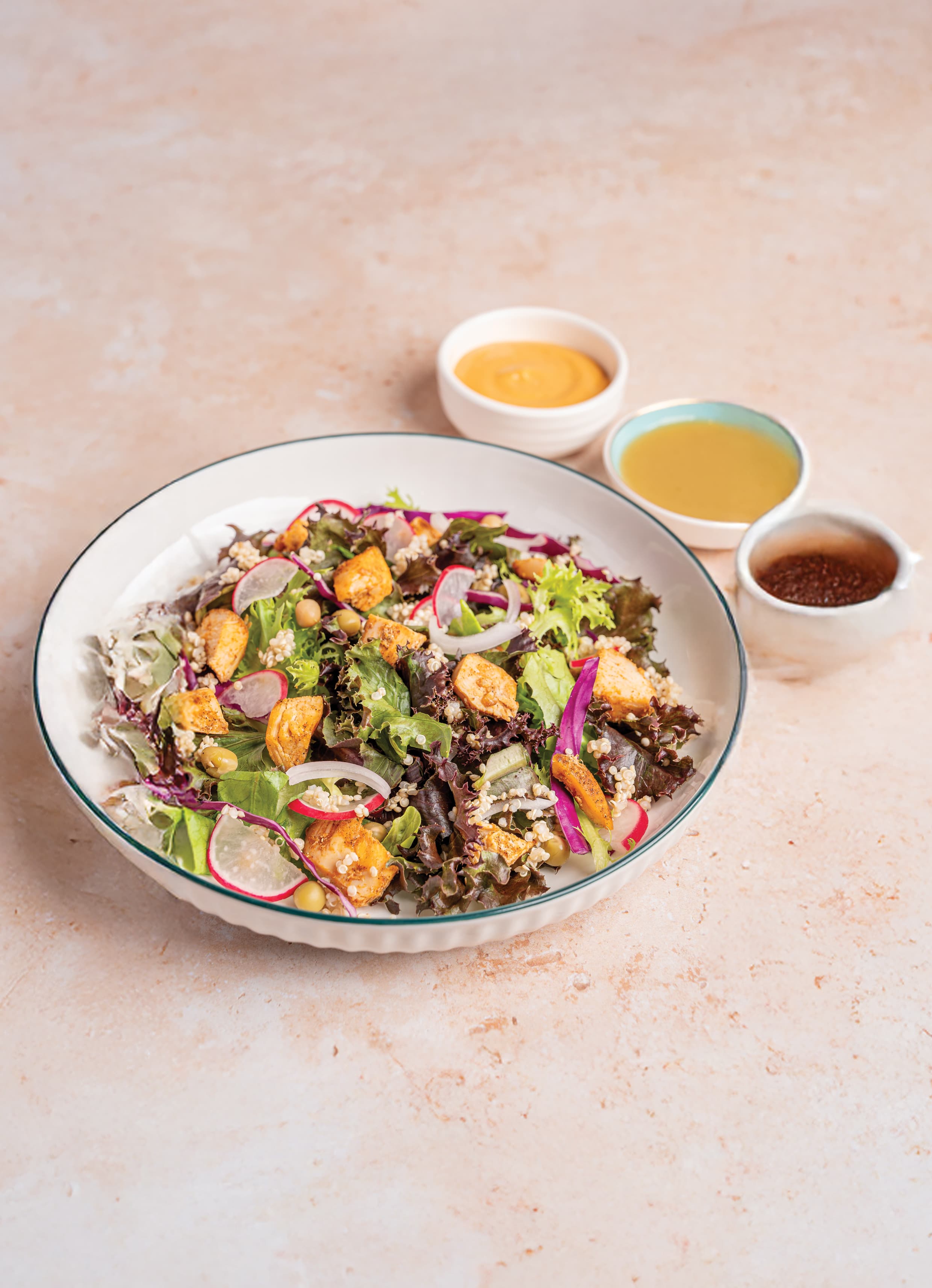 Freshly Made Salad - Non Veg