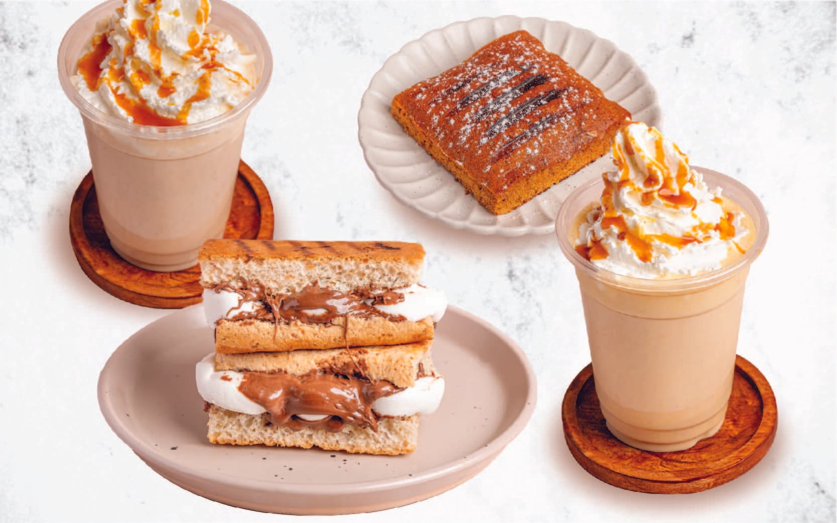 Cakes and Milk Shakes at Desserts & Sides